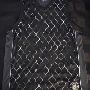 AND1 Black and Gray Athletic Tank